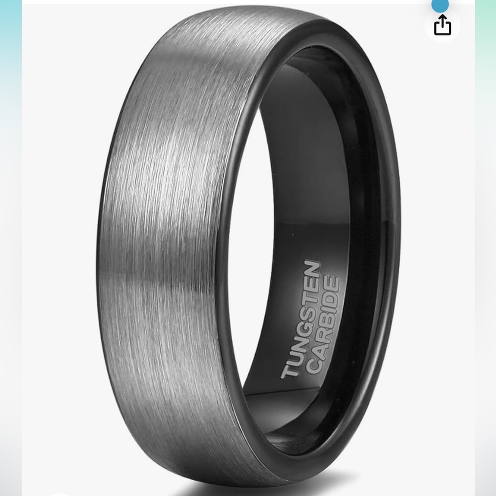 6mm Tungsten Carbide Ring